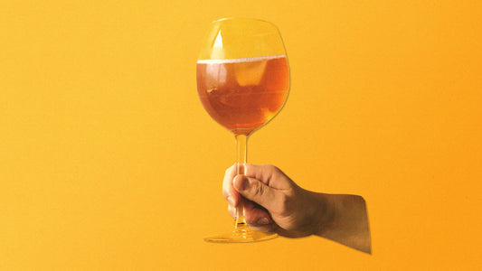 Orange or skin-contact wine