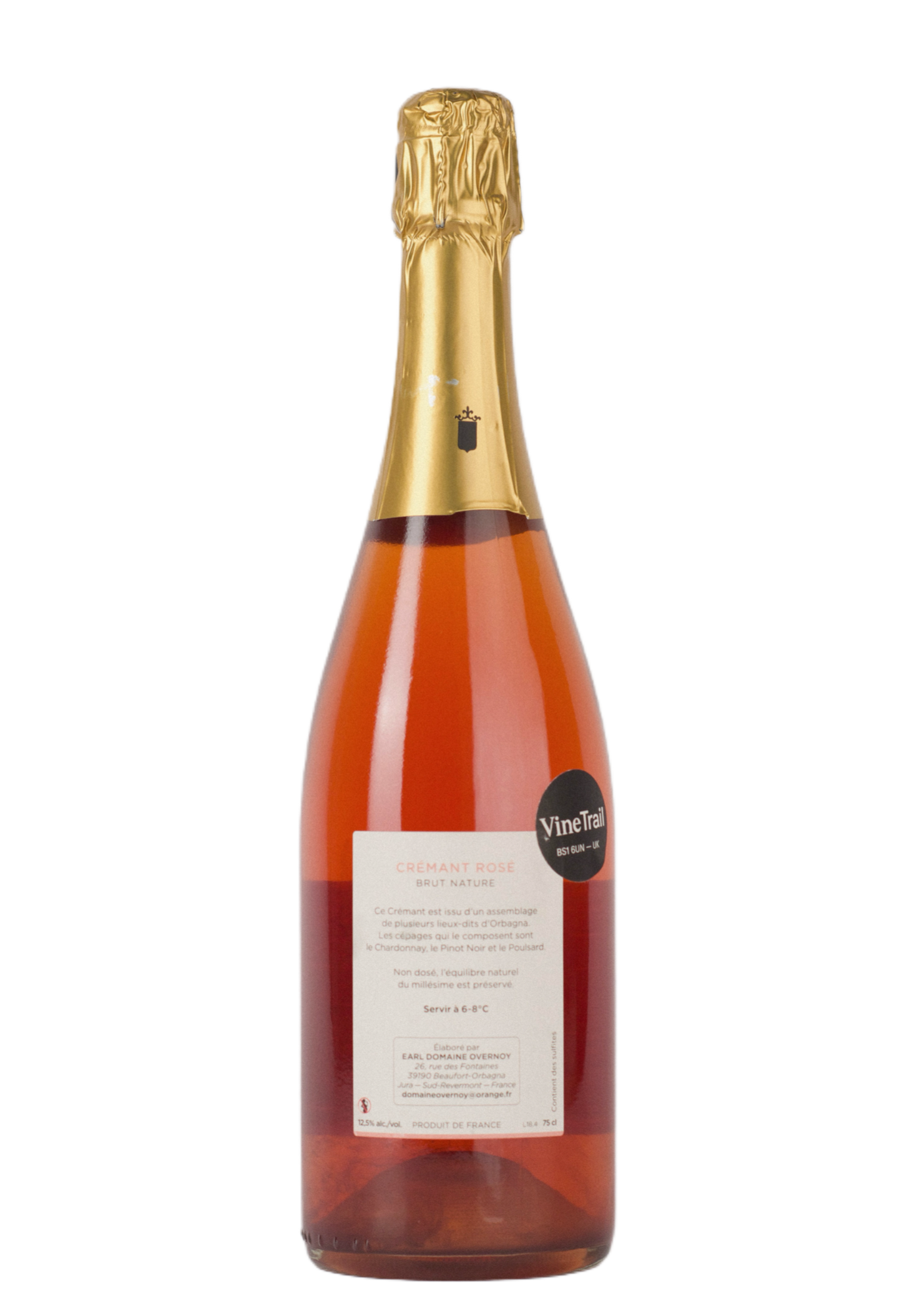 Domaine Overnoy 'Crémant du Jura Rosé' 2018